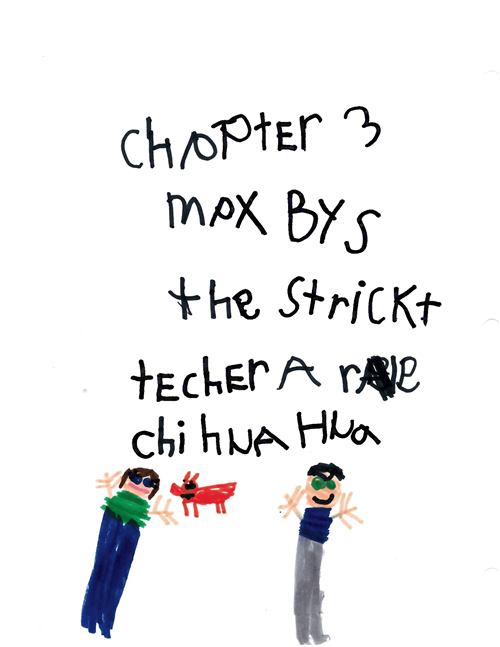 Chapter 3: Max buys for the teacher...
